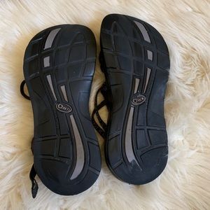 Chaco Shoes - Chaco gray strap slip in water sandals ladies 7 Chaco Shoes - Chaco gray strap slip in water sandals ladies 7